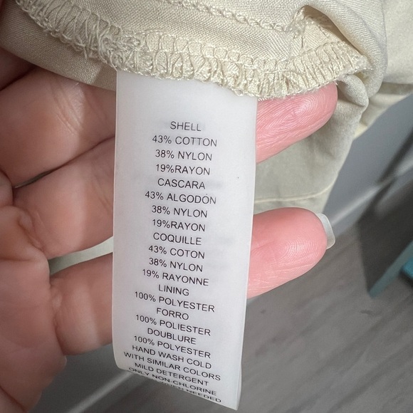 Vince Camuto Blue Lace 3/4” Sleeve Dress - Picture 6 of 7